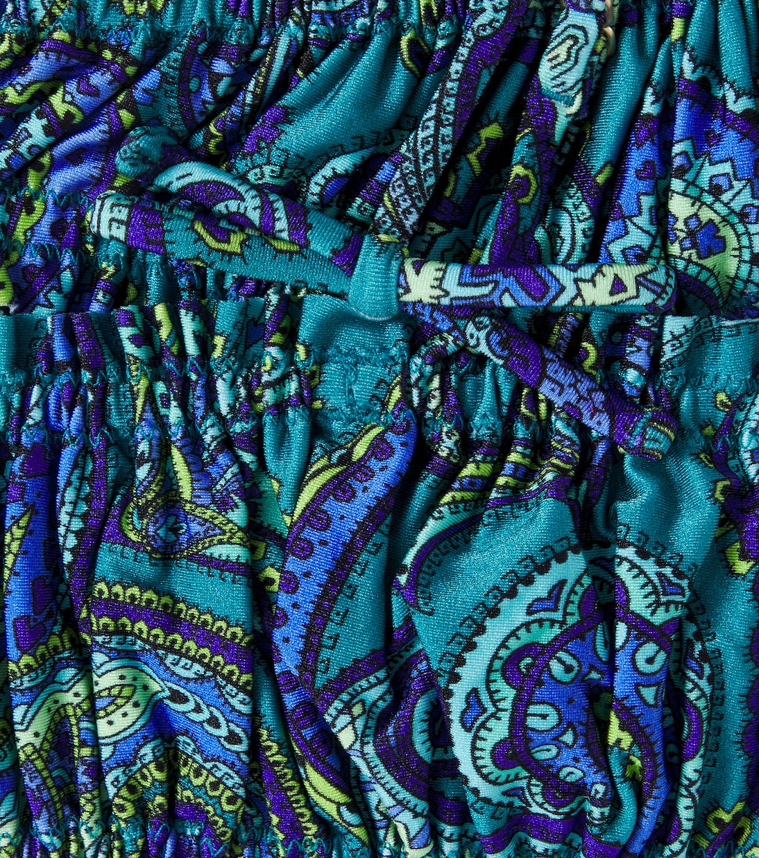 Paisley ruched bikini | Zimmermann Kids