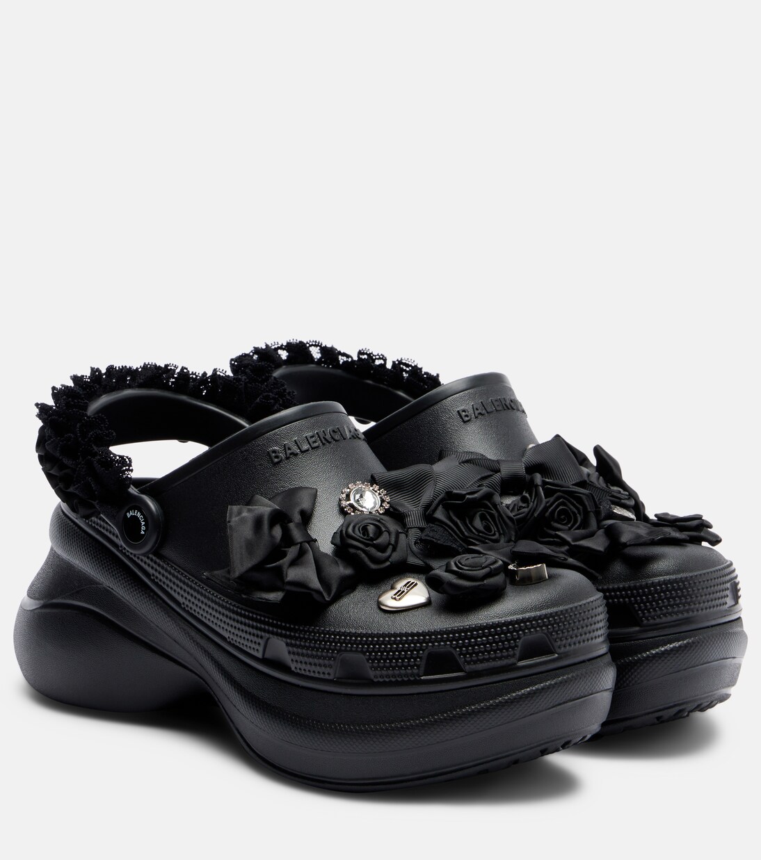 x Crocs Jibbitz platform mules | Balenciaga