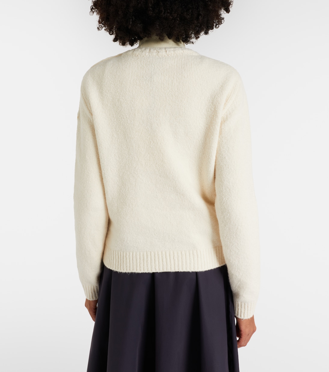 Bestickter Pullover aus einem Baumwollgemisch | Moncler