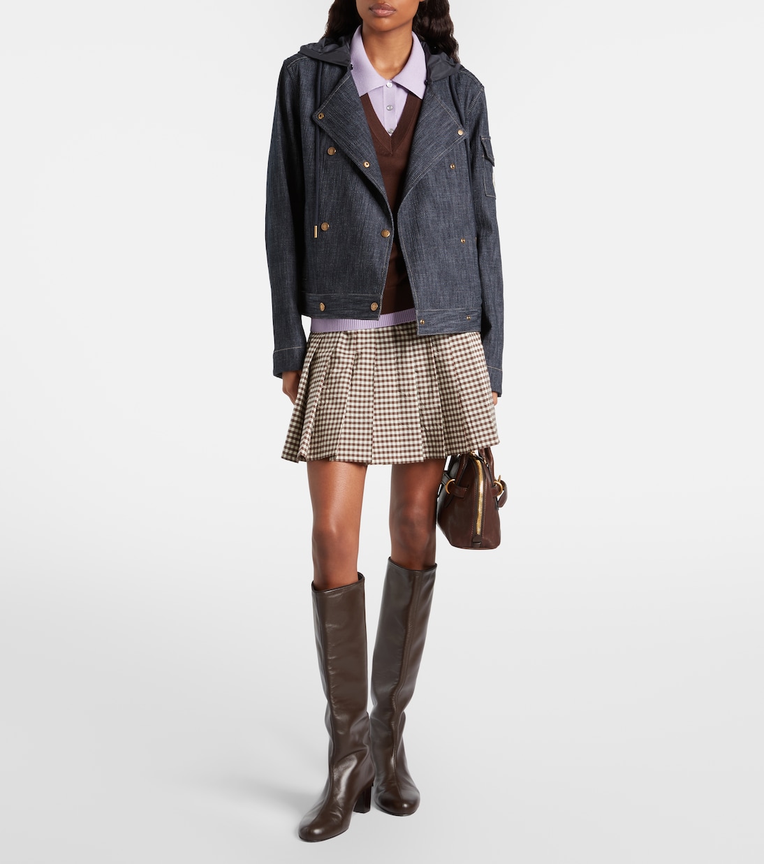 Virgin wool polo shirt | Moncler