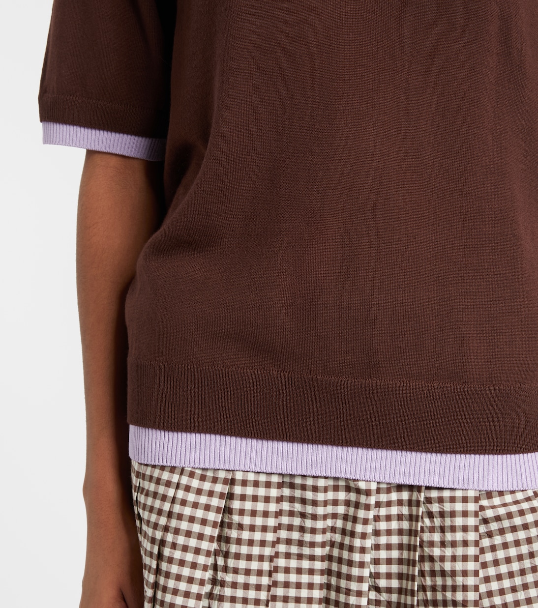 Virgin wool polo shirt | Moncler