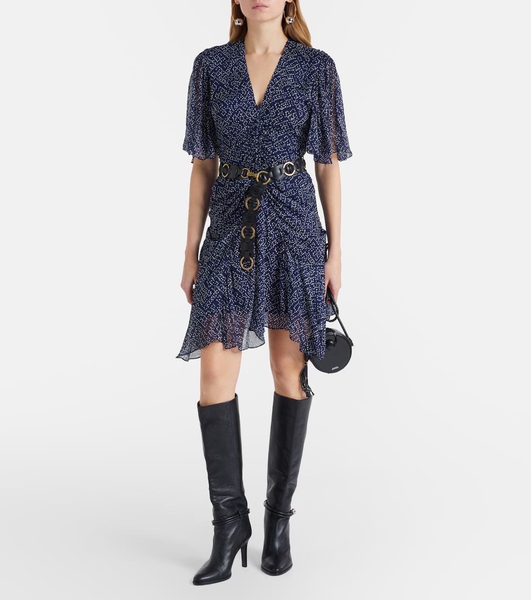 Vivienne printed muslin minidress | Marant Etoile