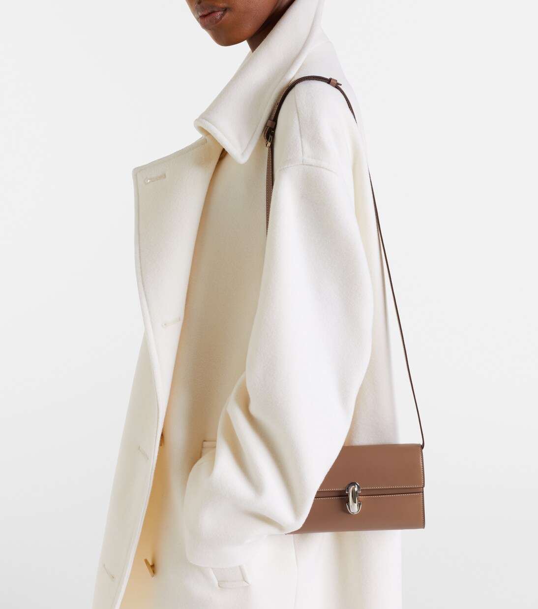 Symmetry Mini leather crossbody bag | Savette