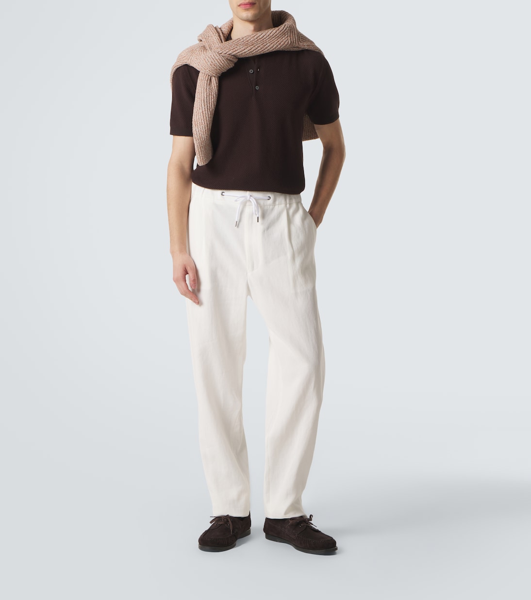 Cotton polo shirt | Canali