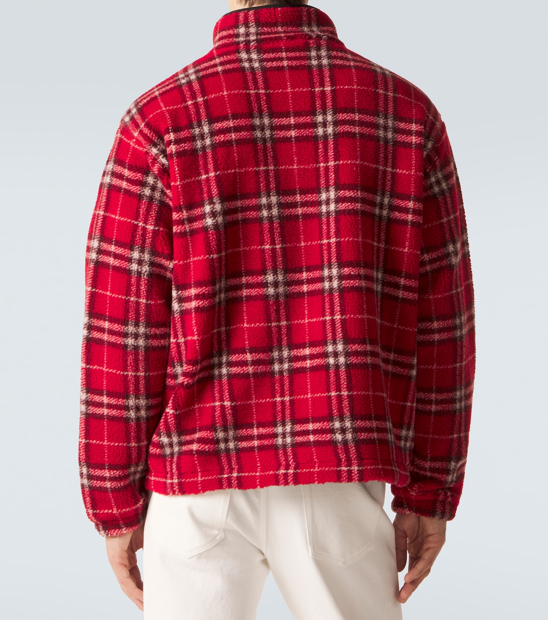 Burberry Check wool-blend jacket | Burberry