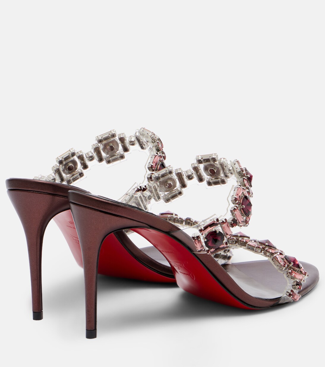 Just Jewel 85 embellished mules | Christian Louboutin