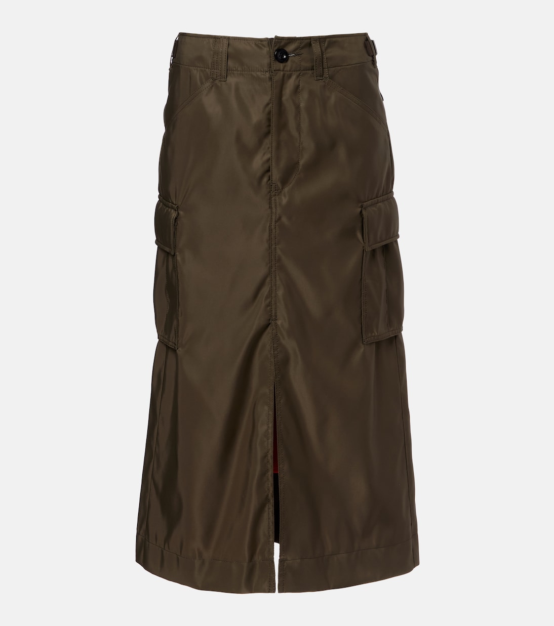 Pleated midi skirt | Sacai