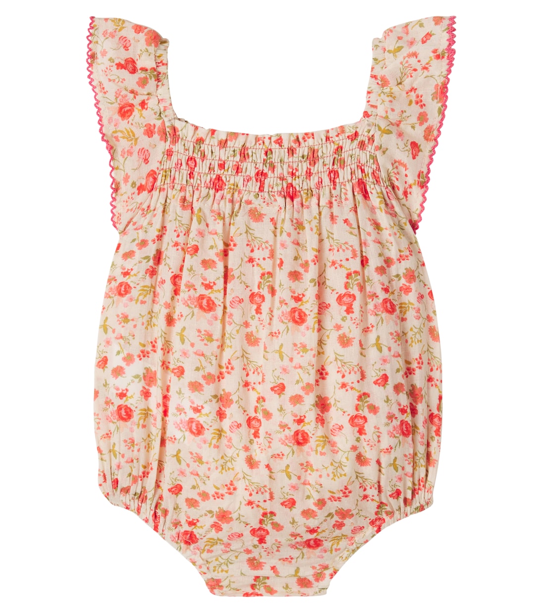 Baby floral cotton bodysuit | Bonton