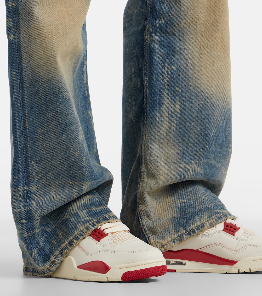 Air Jordan 4 leather high-top sneakers | Nike