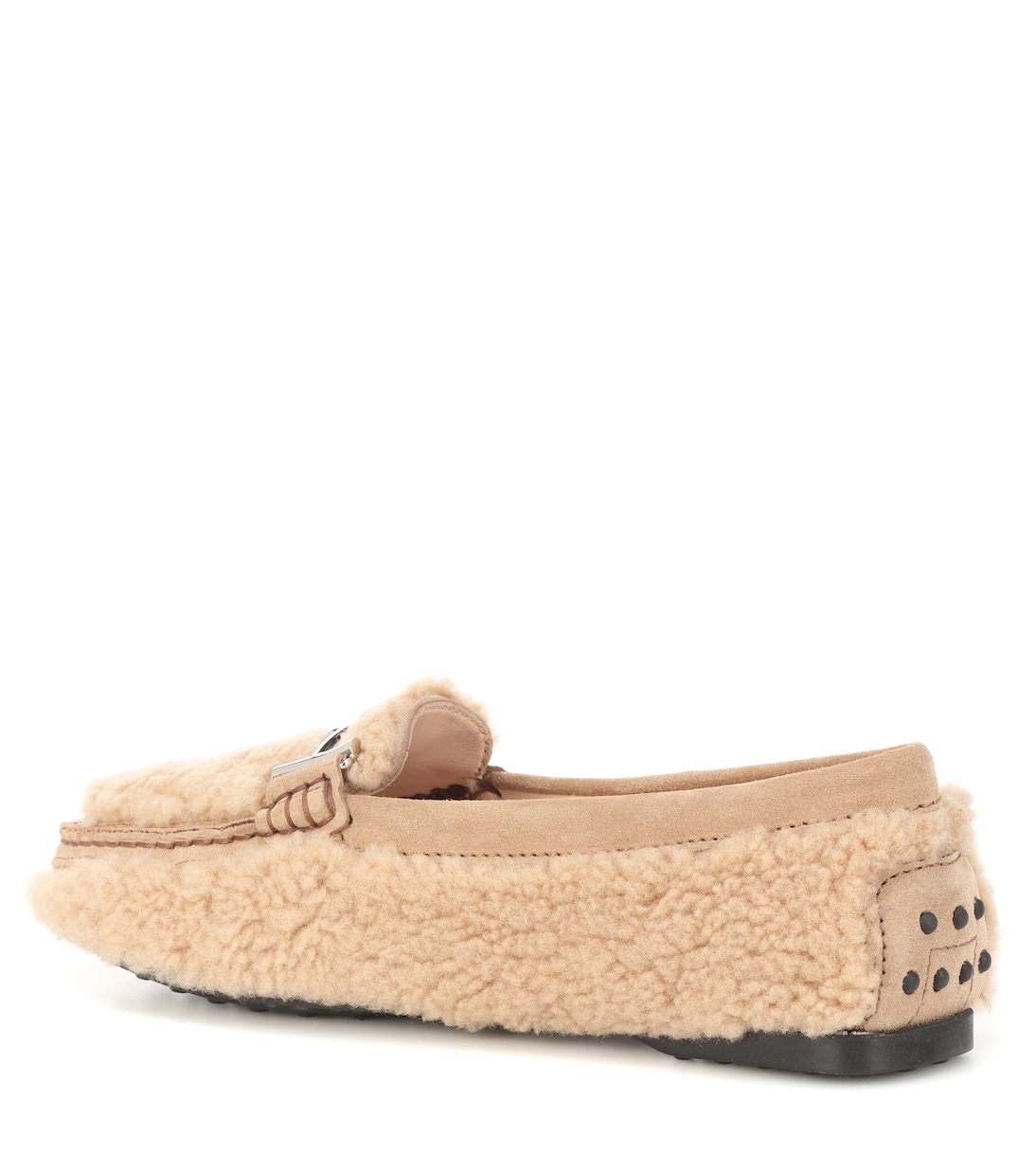 Double T shearling loafers | Tod's