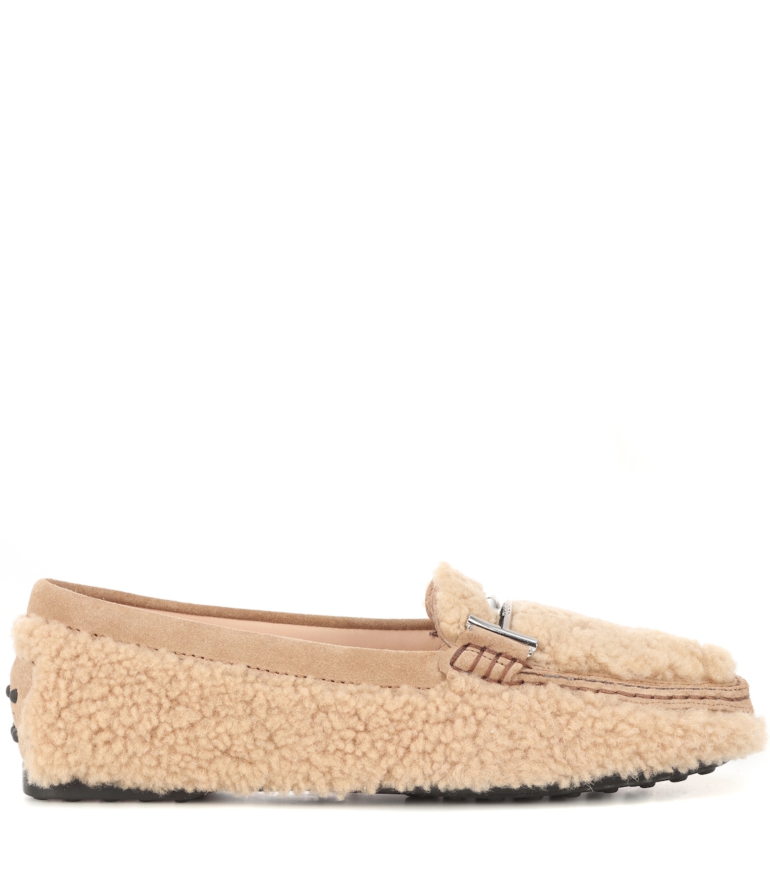 Double T shearling loafers | Tod's
