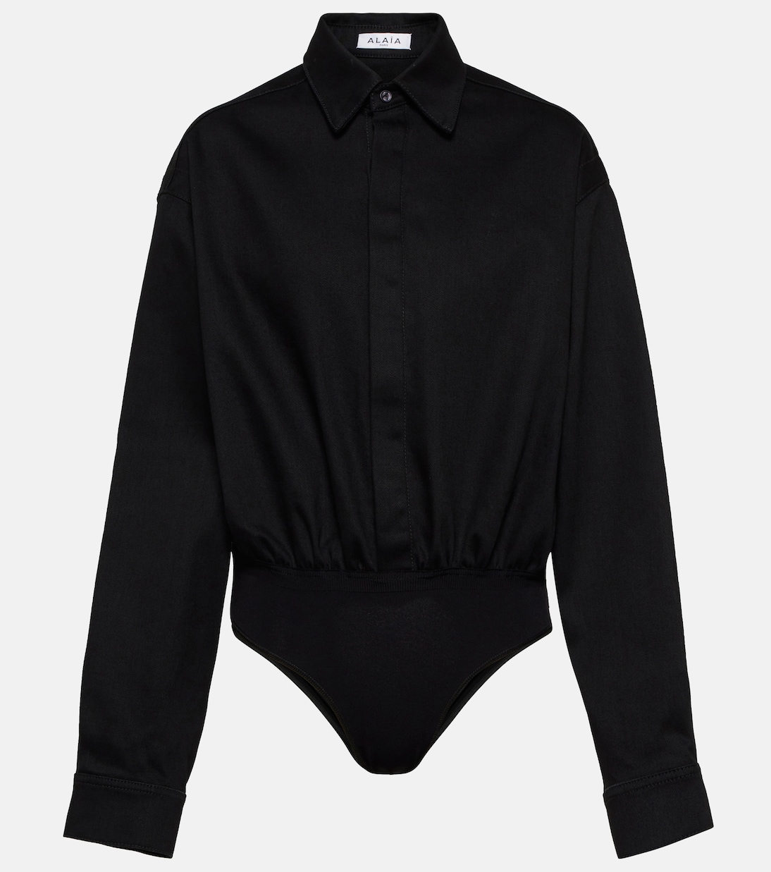 Denim bodysuit | Alaïa