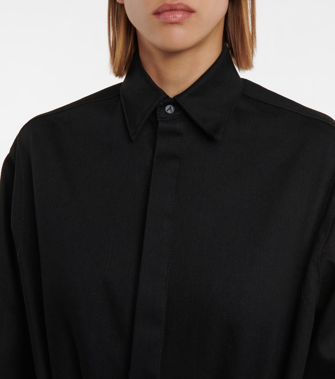Denim bodysuit | Alaïa
