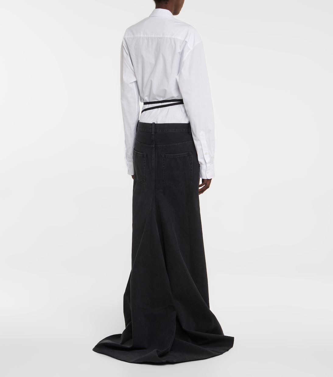 Goele denim maxi skirt | Ann Demeulemeester