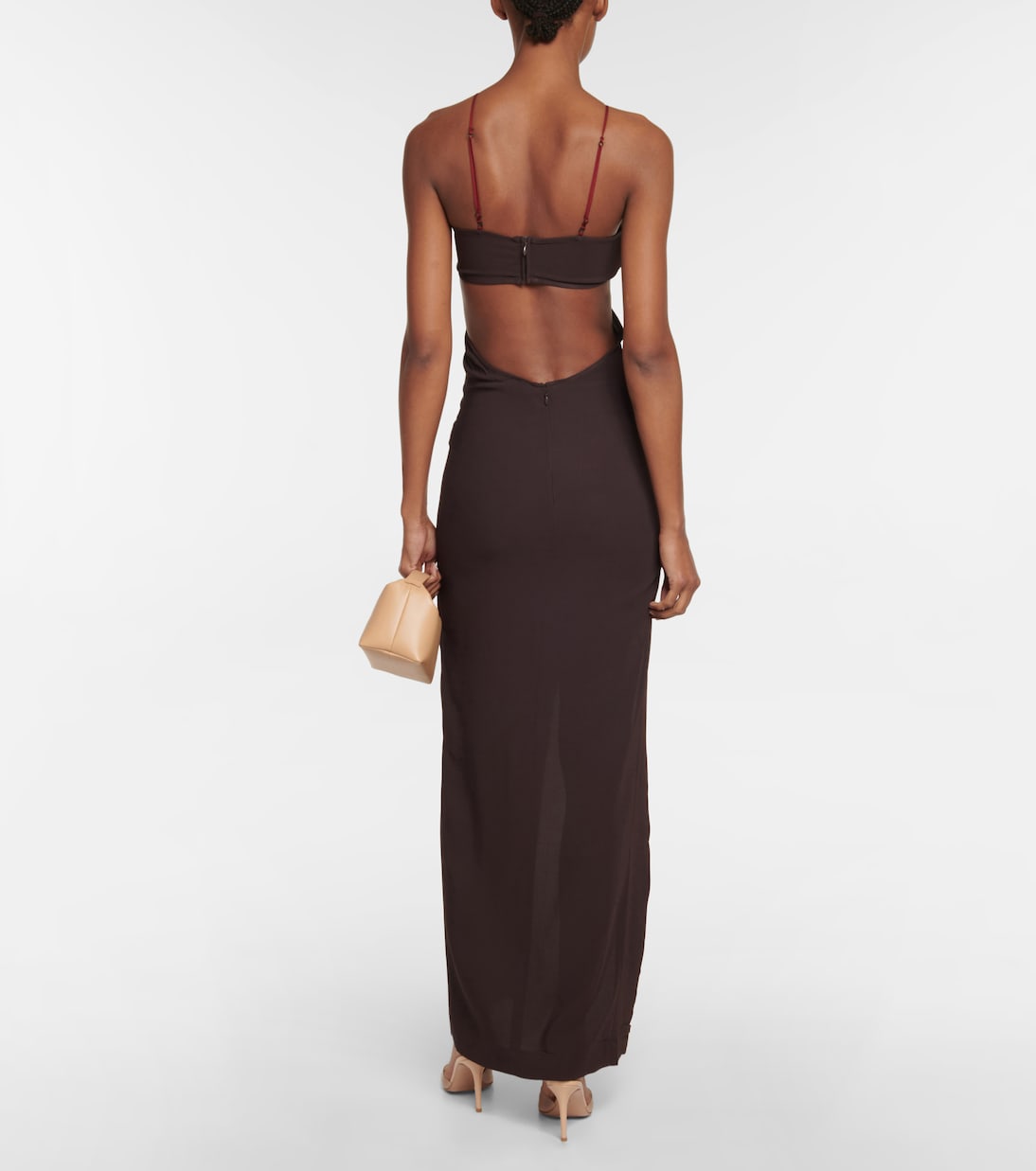 Maxikleid mit Cut-outs | Nensi Dojaka