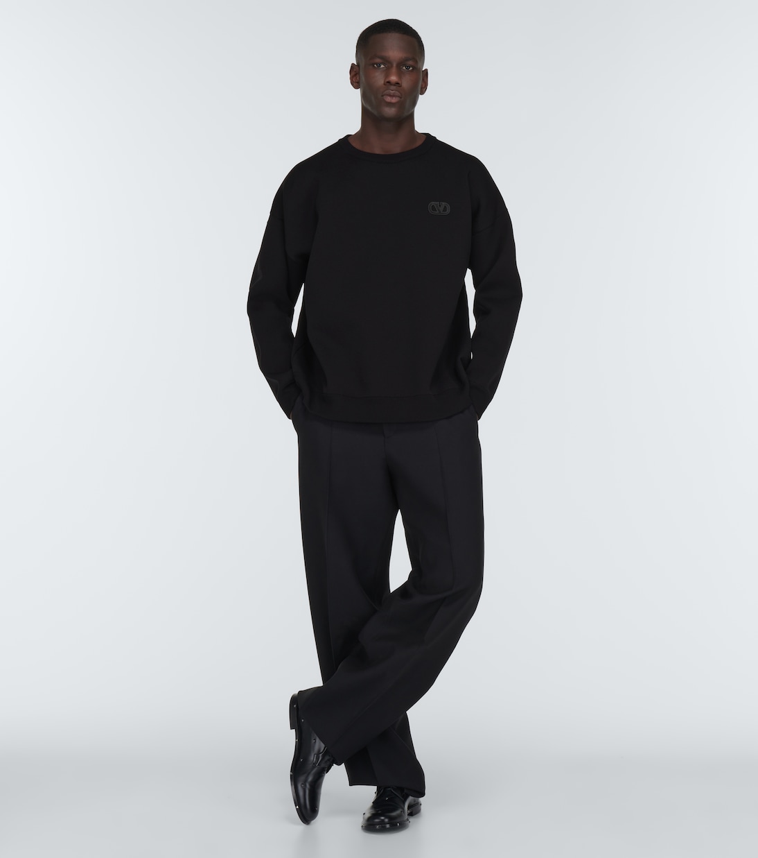 Pullover VLogo aus einem Wollgemisch | Valentino