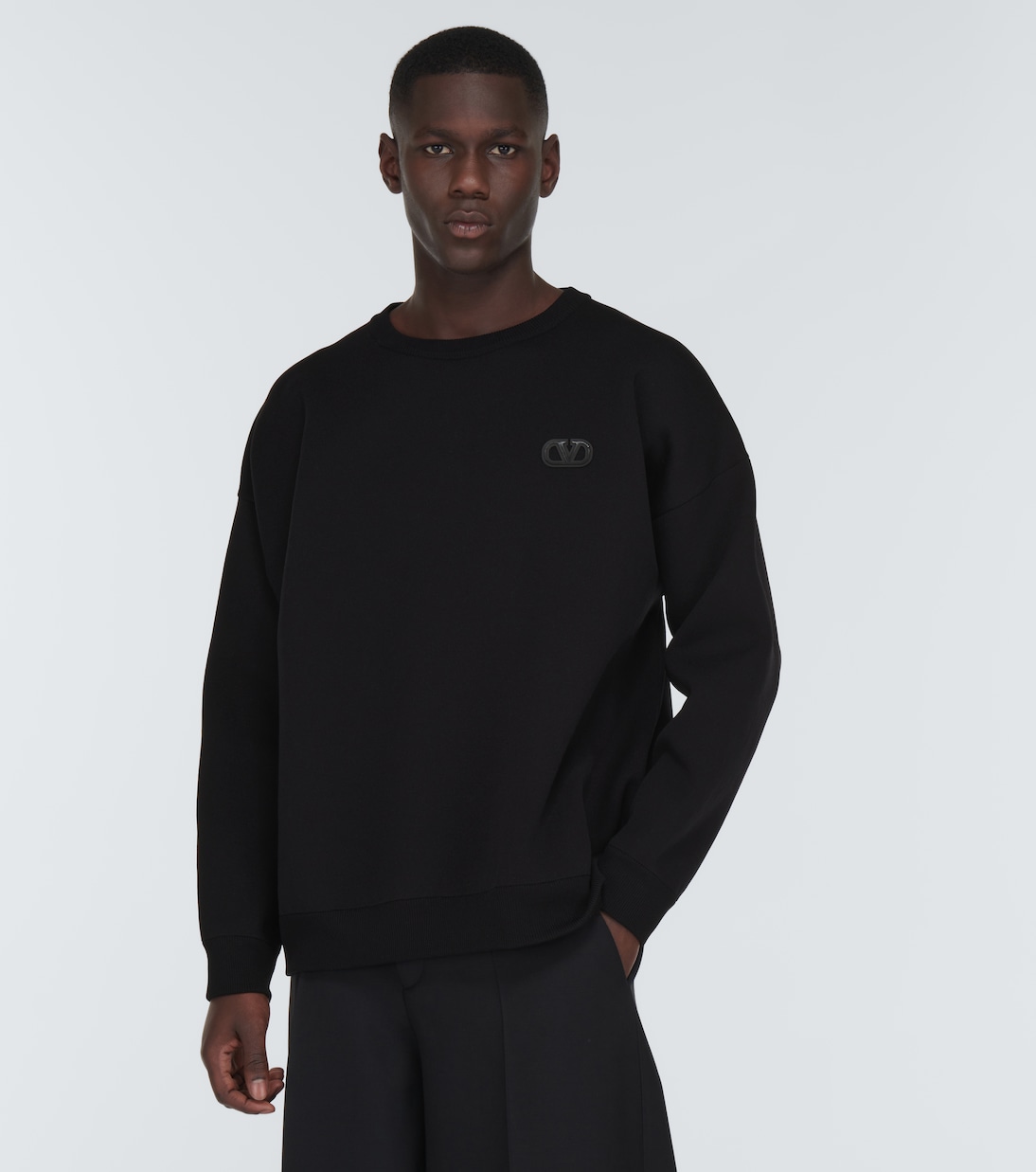 Pullover VLogo aus einem Wollgemisch | Valentino