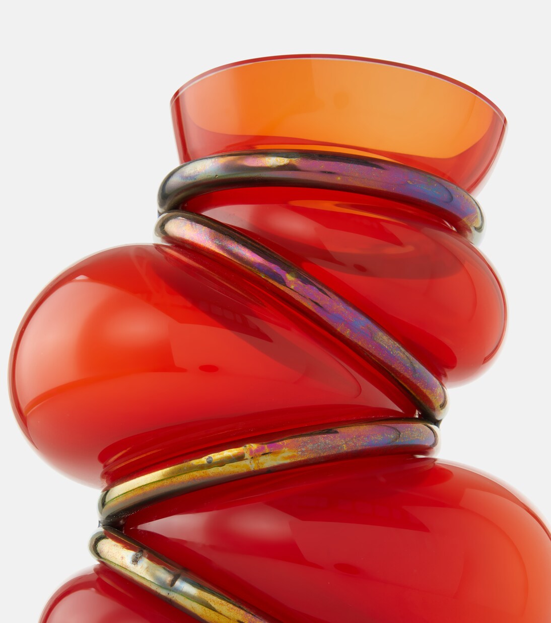 Chain Ring glass vase | Vanessa Mitrani