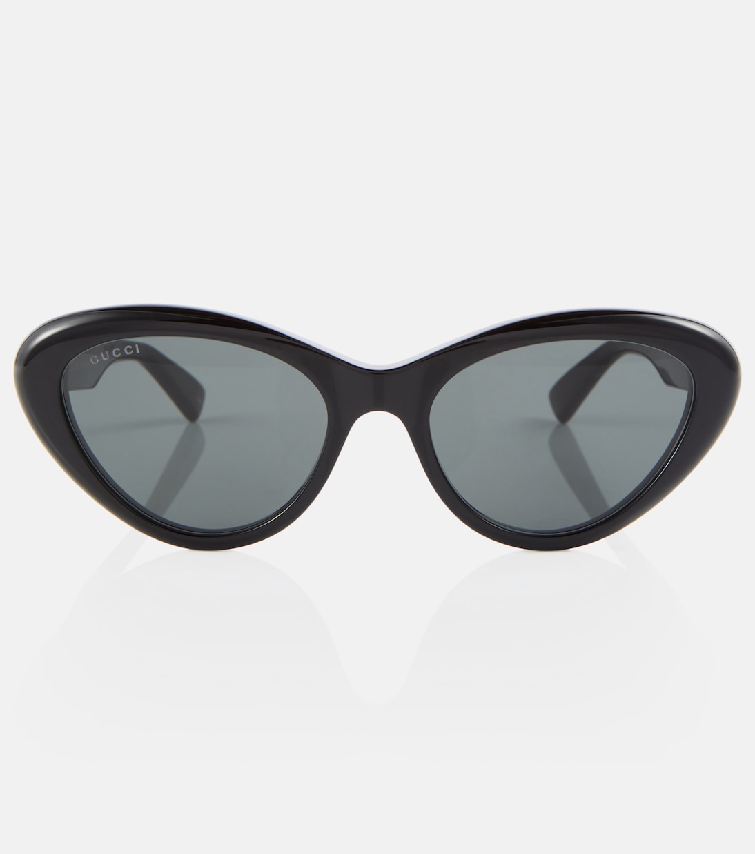 Cat eye sunglasses in black Gucci Mytheresa