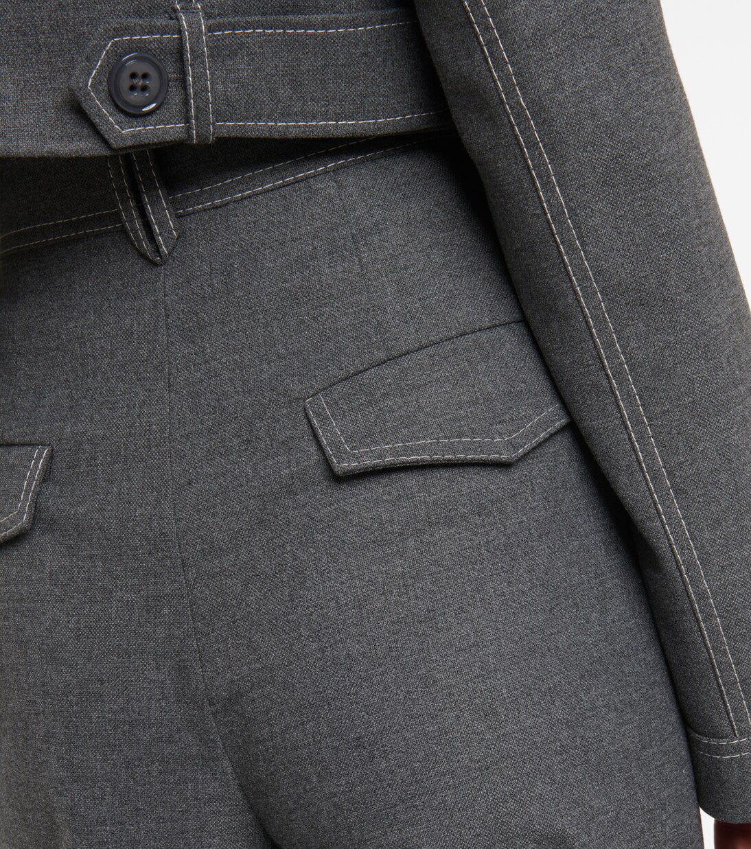 Pleated high-rise pants | Dorothee Schumacher