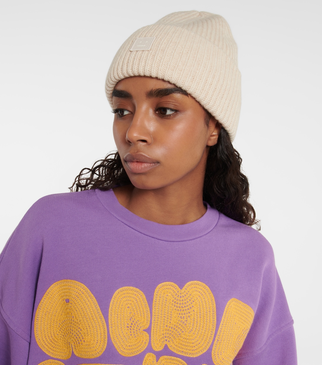 Berretto Pana in maglia a coste | Acne Studios