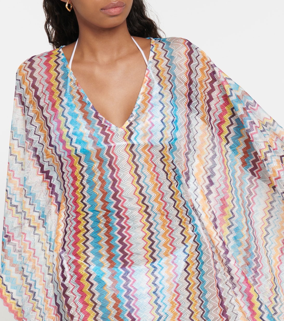 Caftán corto de punto | Missoni Mare