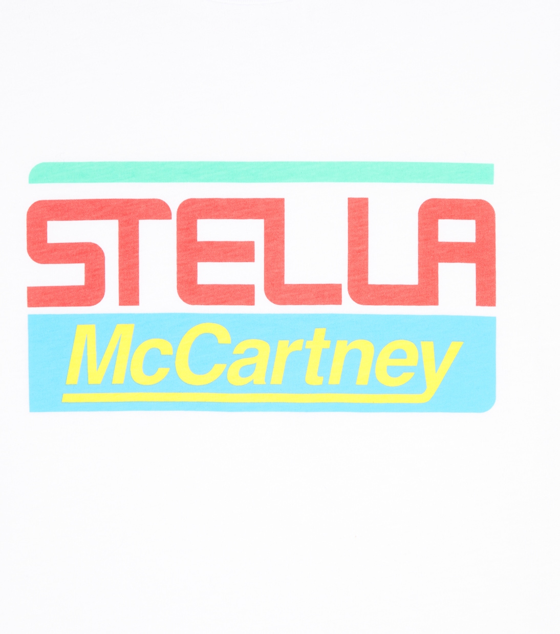 로고 코튼 저지 티셔츠 | Stella McCartney Kids