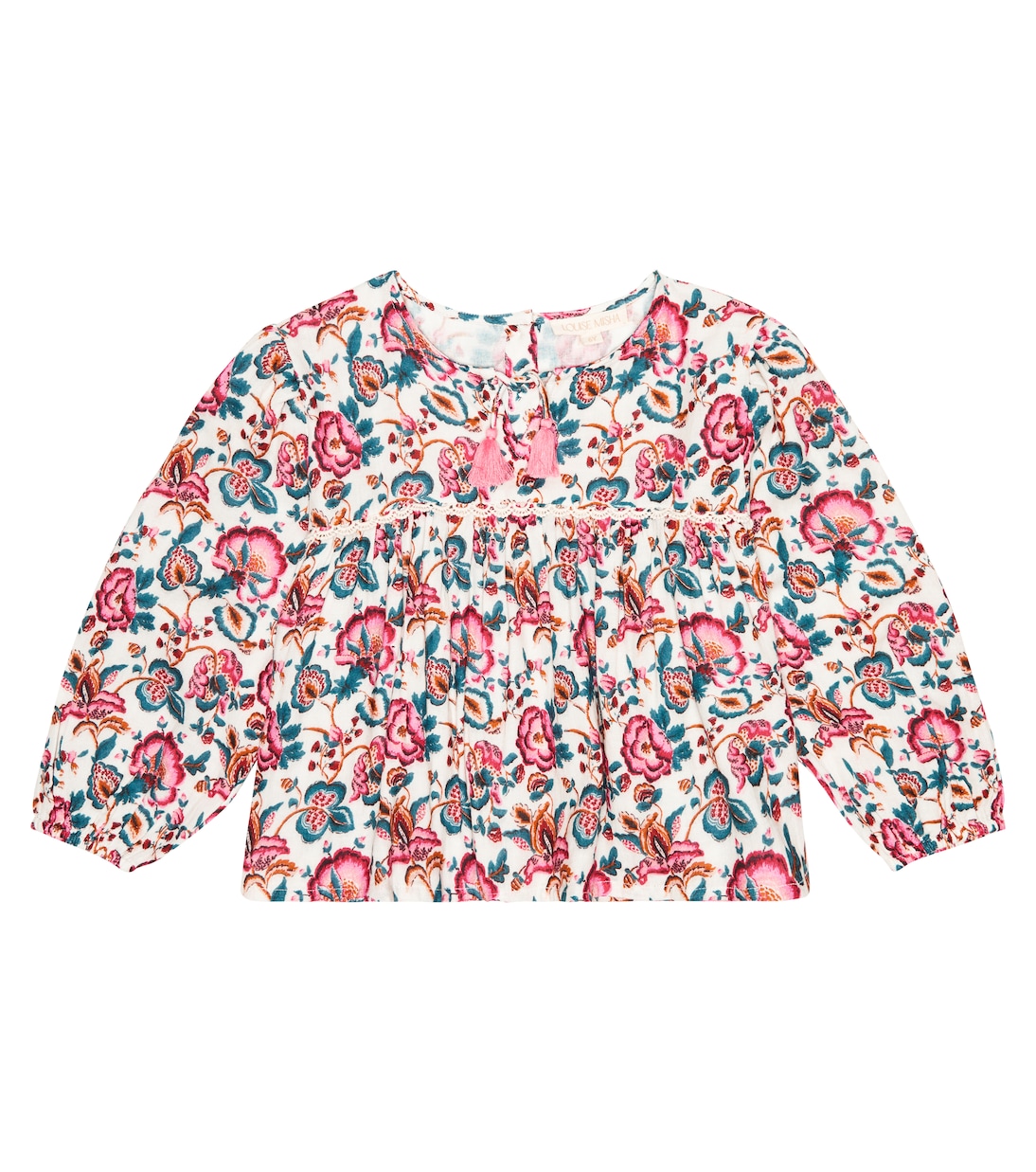 Blusa Vally de algodón floral | Louise Misha