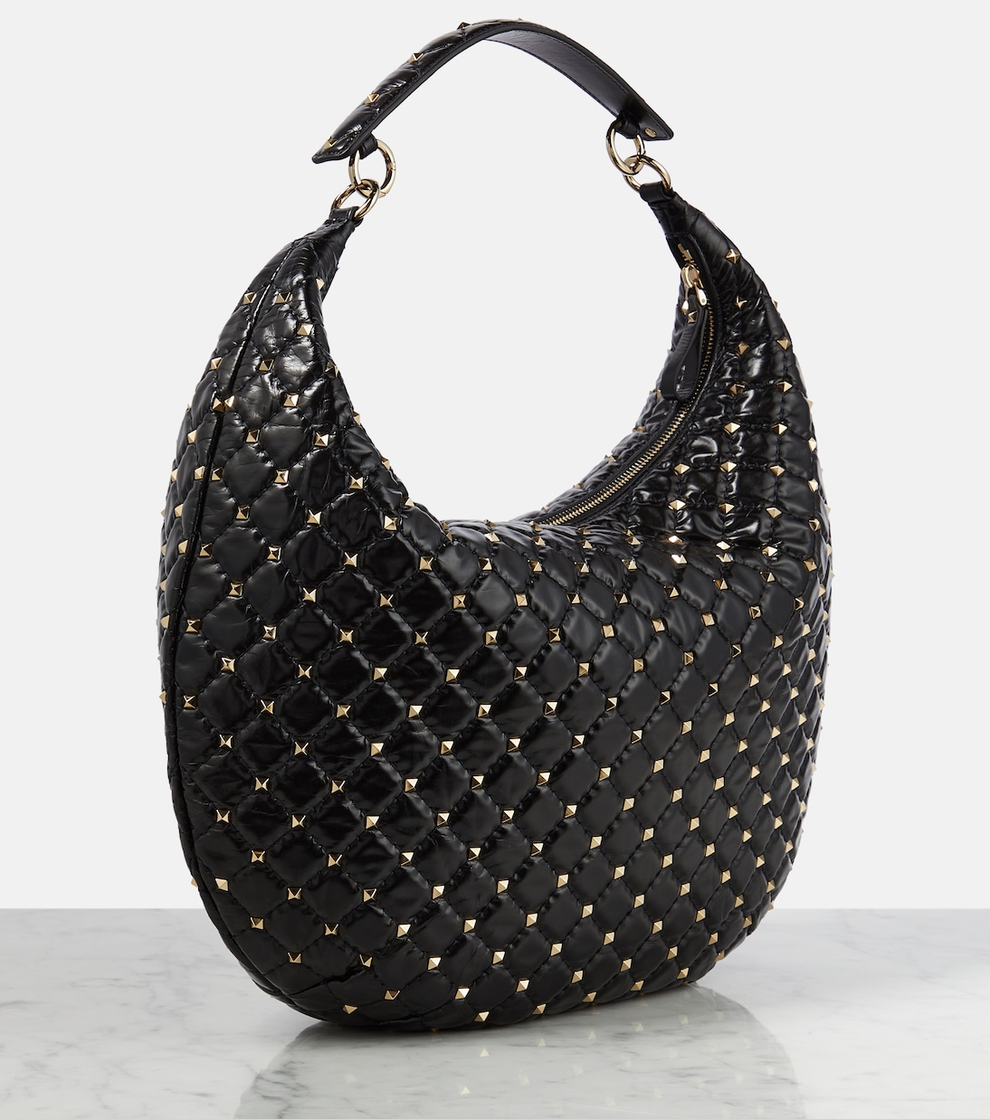 Sac Rockstud Spike Medium en cuir | Valentino Garavani