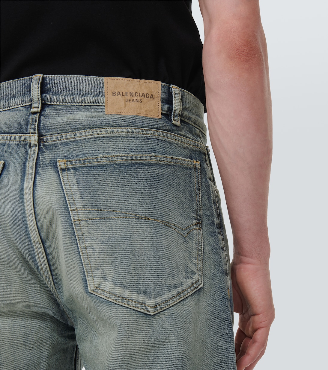 Jeans tapered a vita media | Balenciaga