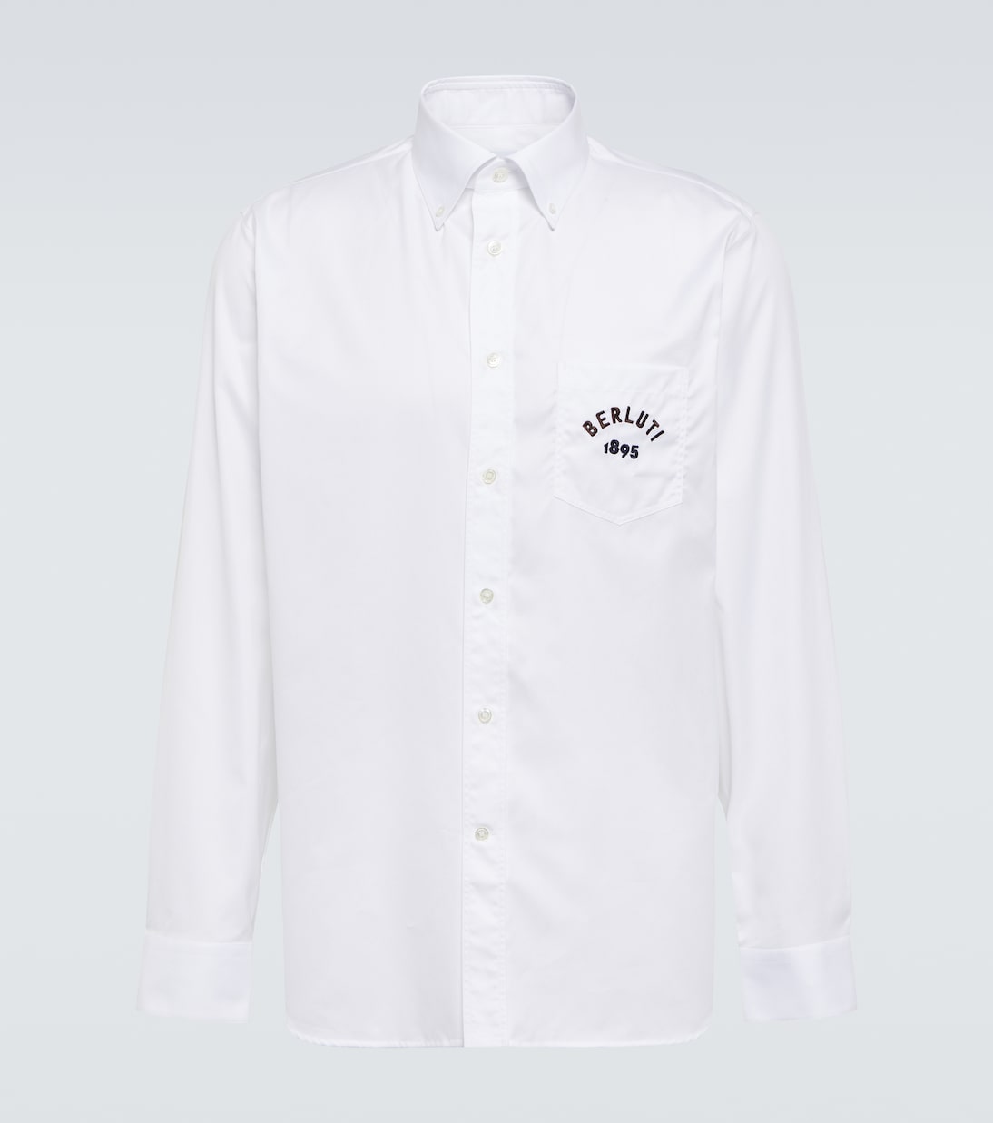Camicia Alessandro in cotone con logo | Berluti