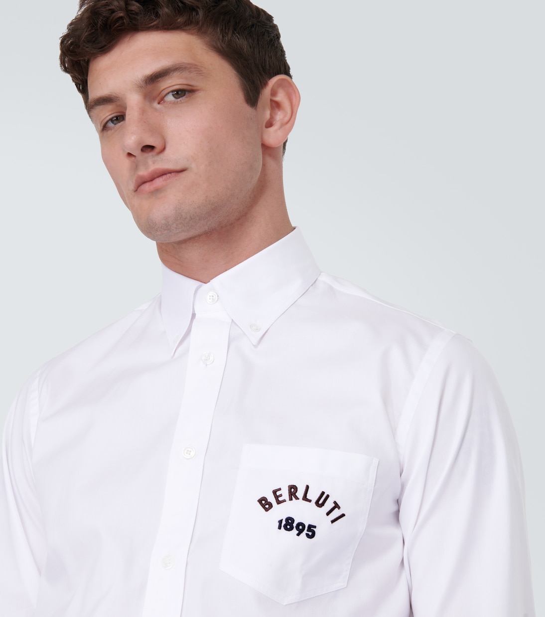 Camicia Alessandro in cotone con logo | Berluti