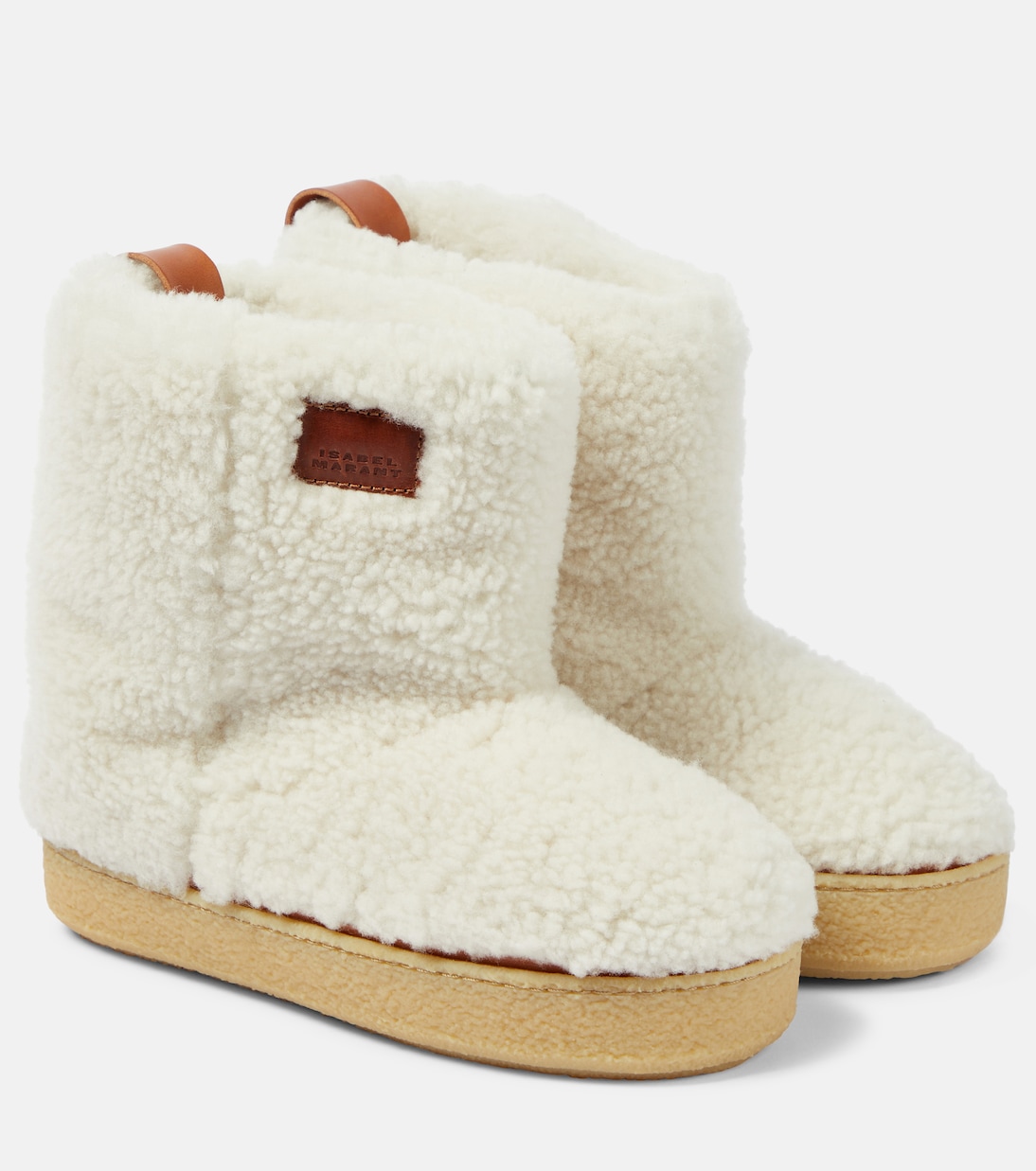 Frieze shearling ankle boots | Isabel Marant