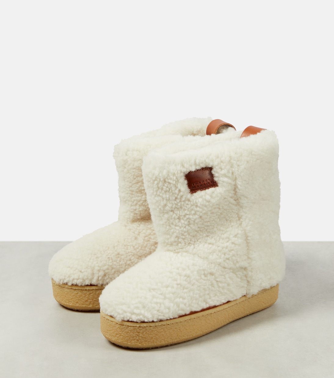 Frieze shearling ankle boots | Isabel Marant