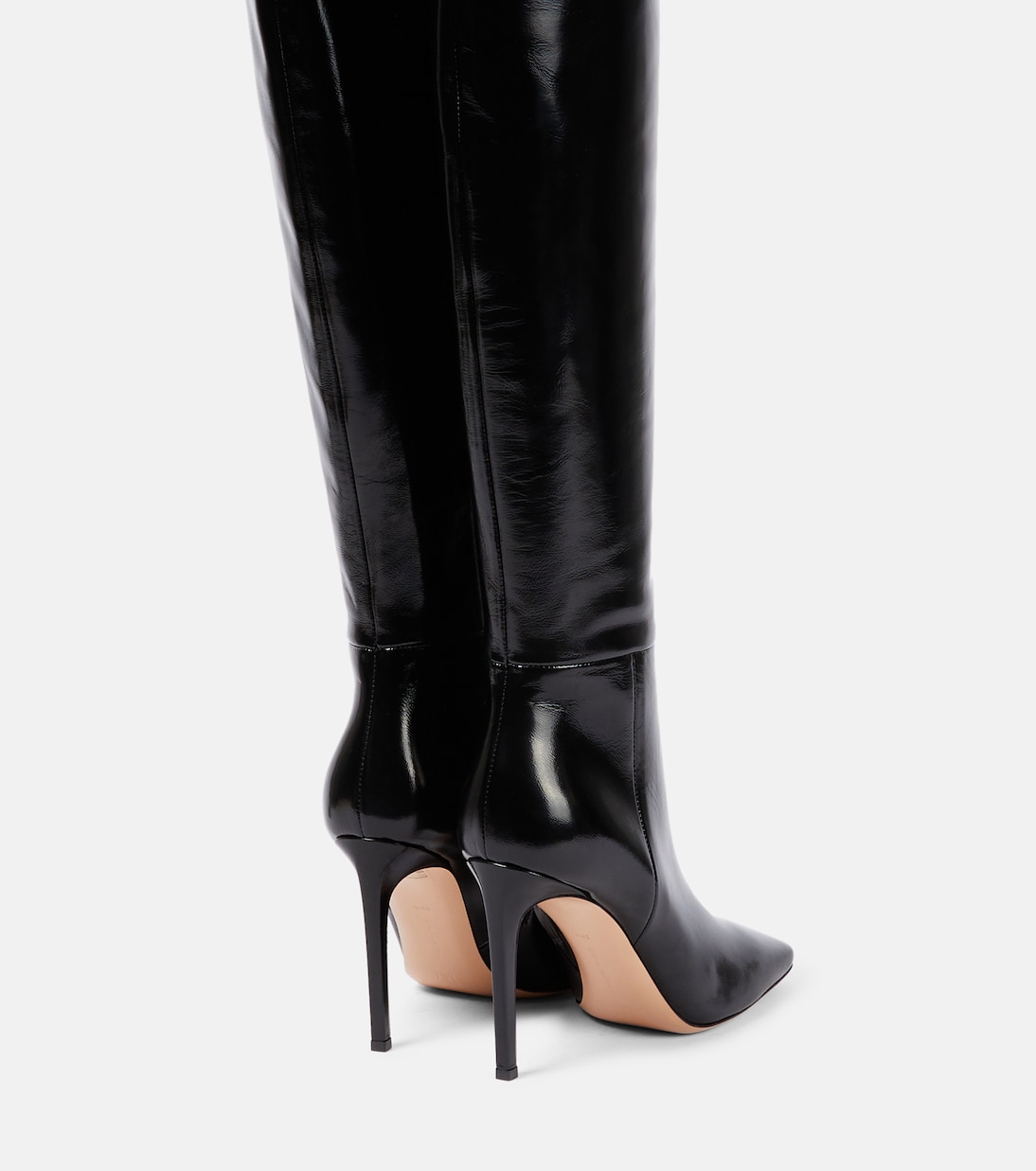 Overknee-Stiefel Christina aus Leder | Gianvito Rossi