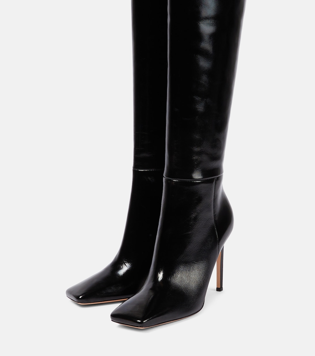 Overknee-Stiefel Christina aus Leder | Gianvito Rossi