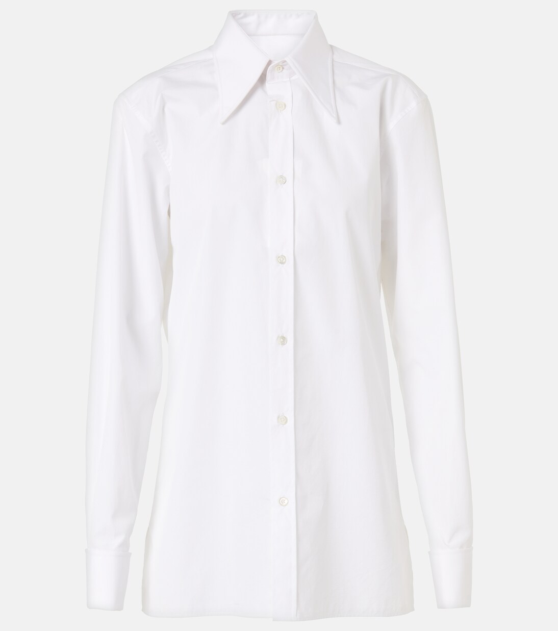 오버사이즈 코튼 포플린 셔츠 | Maison Margiela