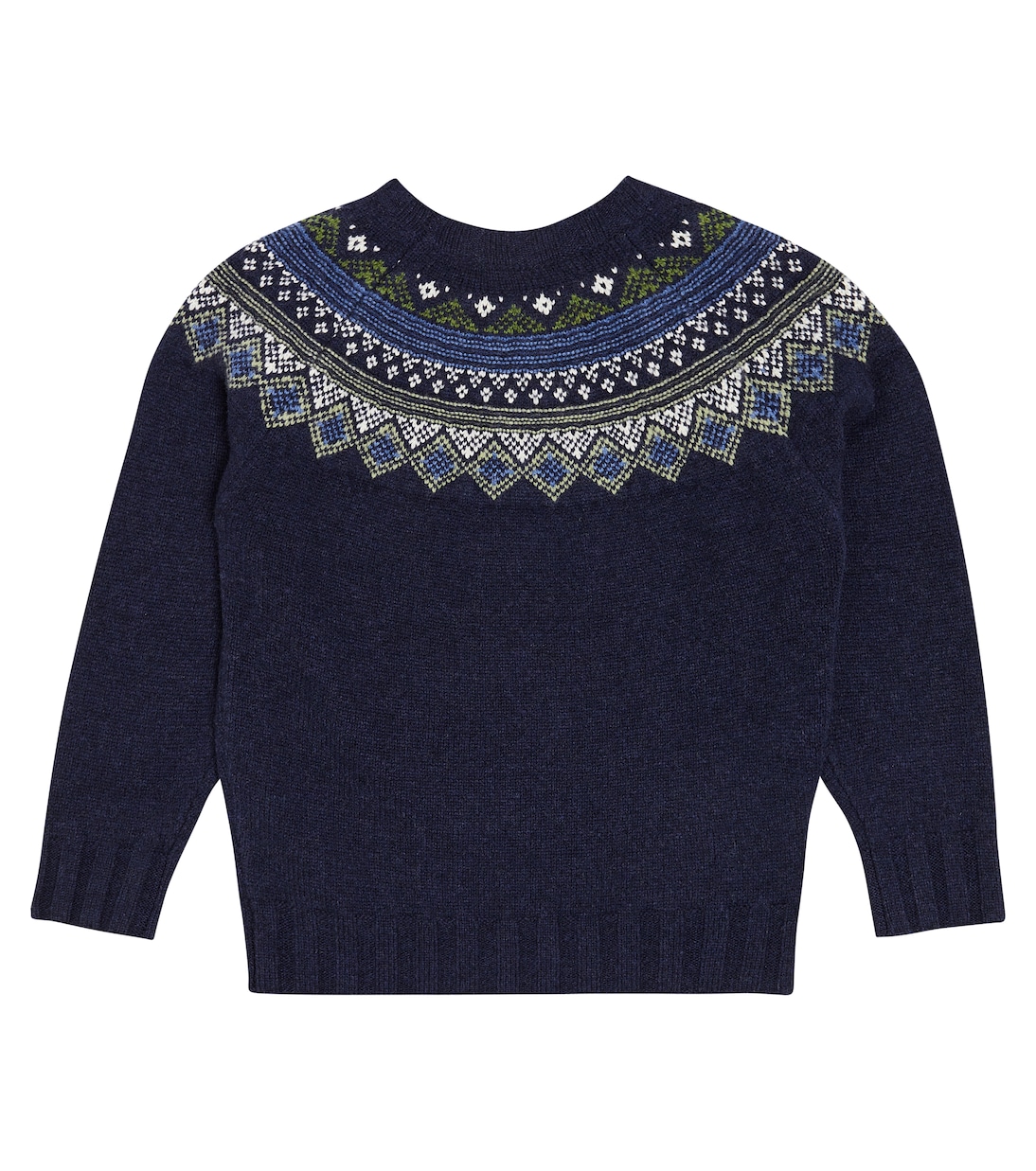 Pull en jacquard de laine mélangée | Tartine et Chocolat