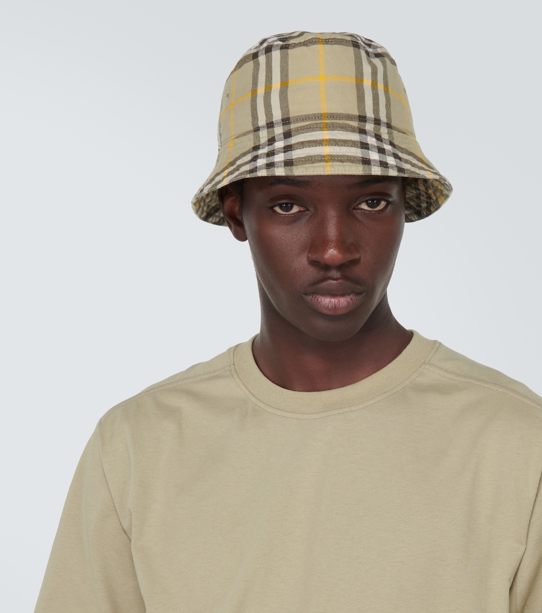 Chapeau bob Burberry Check en coton | Burberry