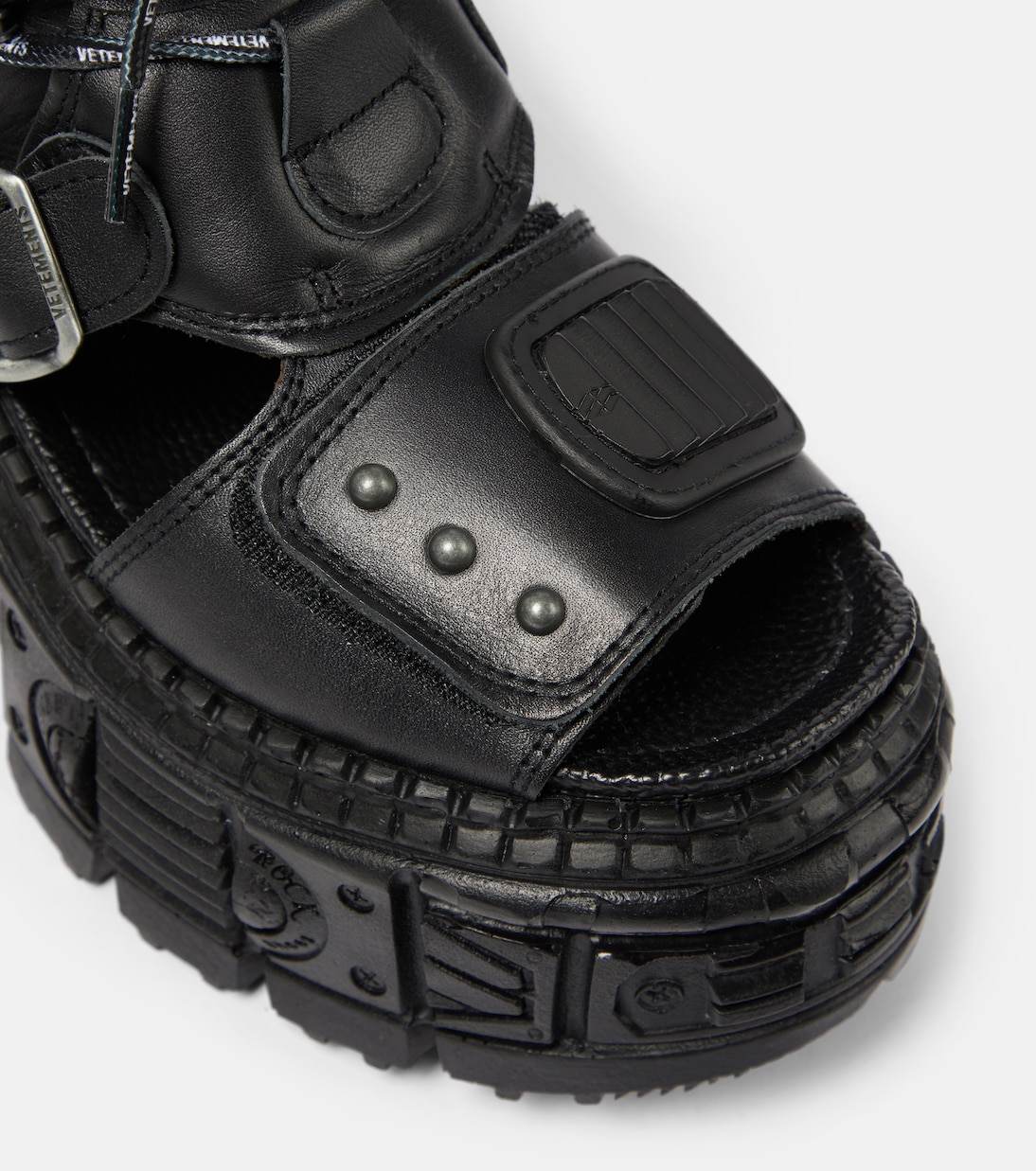 Bottes à plateforme en cuir | Vetements