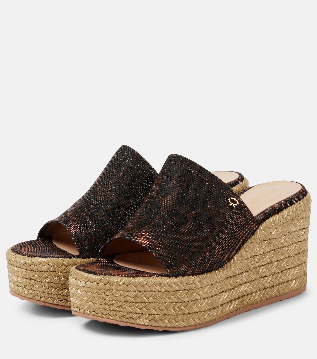 Mules con cuña estampados | Gianvito Rossi