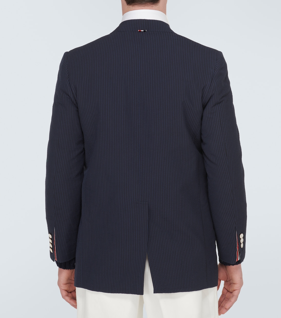 Seersucker wool blazer | Thom Browne