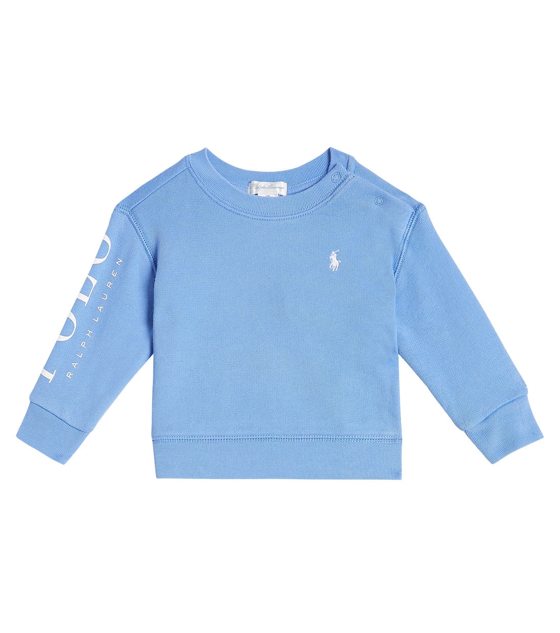 Baby logo cotton-blend sweatshirt | Polo Ralph Lauren Kids