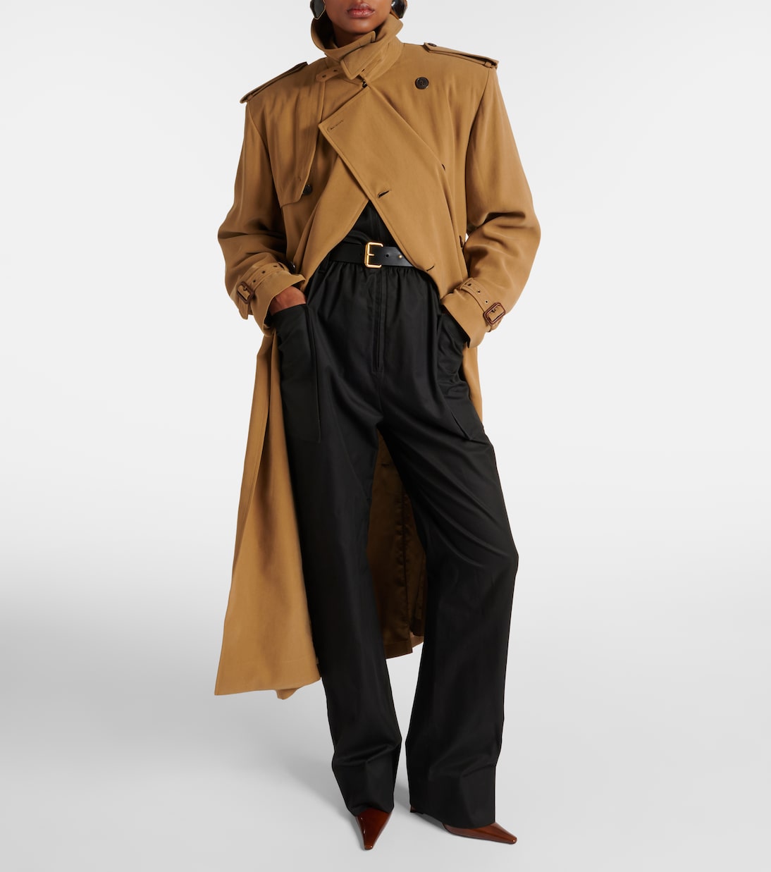 Trench in twill | Saint Laurent