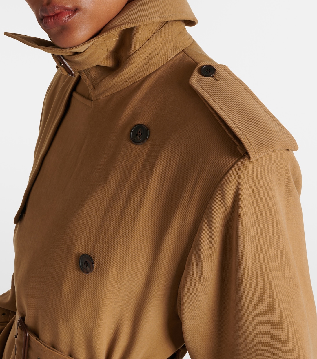 Trench in twill | Saint Laurent