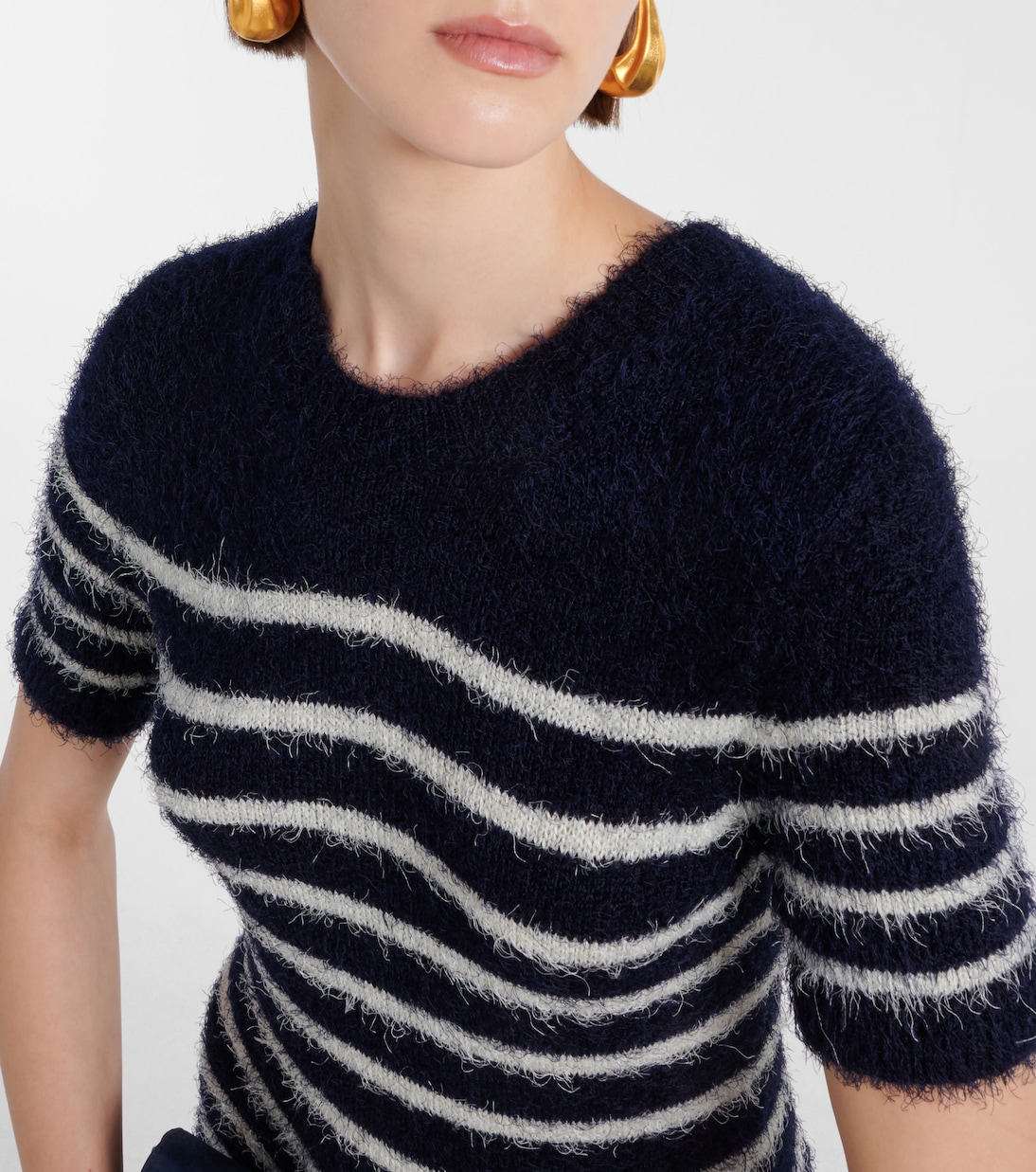 Robe midi Helen en soie et cachemire | Khaite