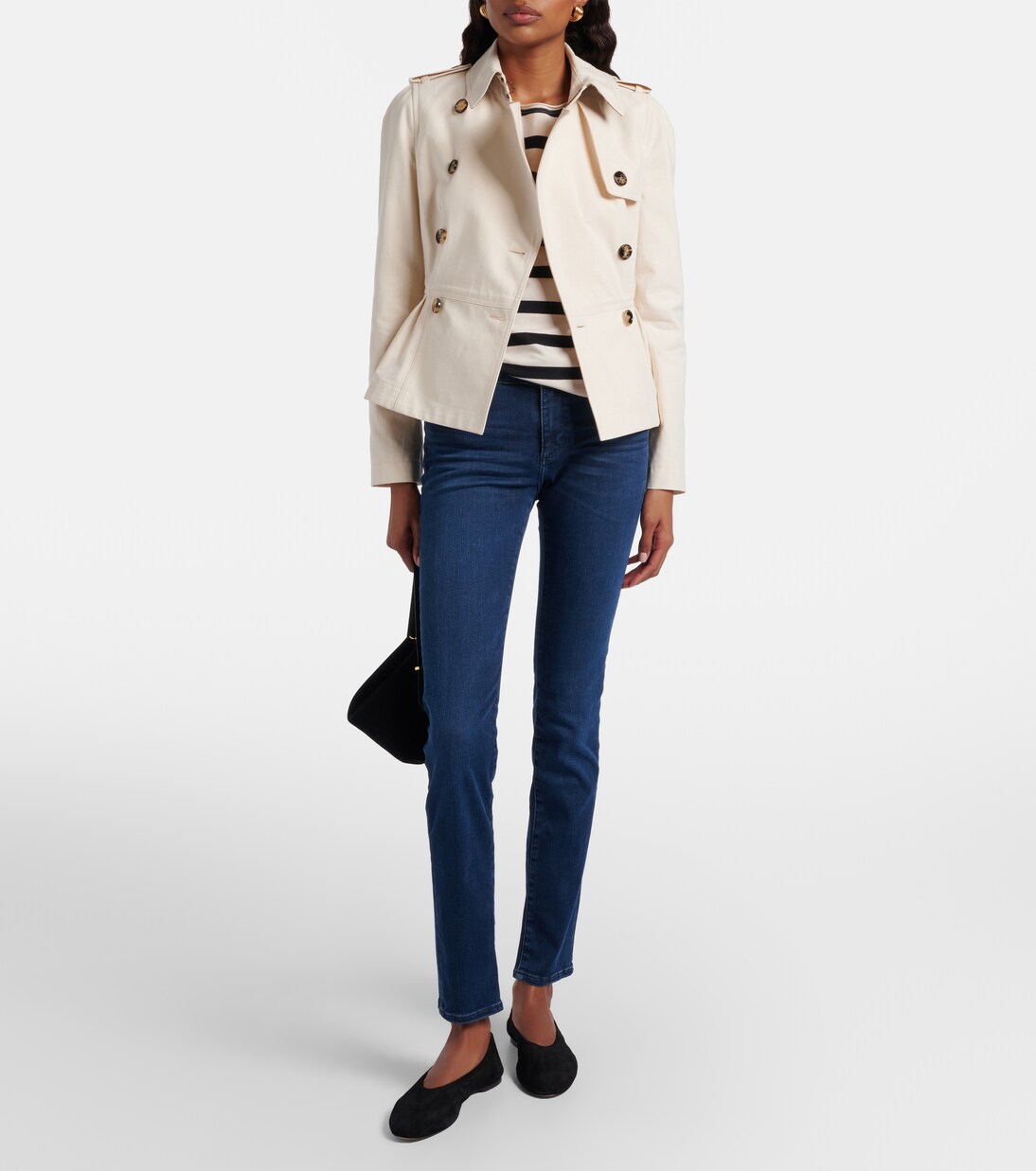 Prima high-rise skinny jeans | AG Jeans