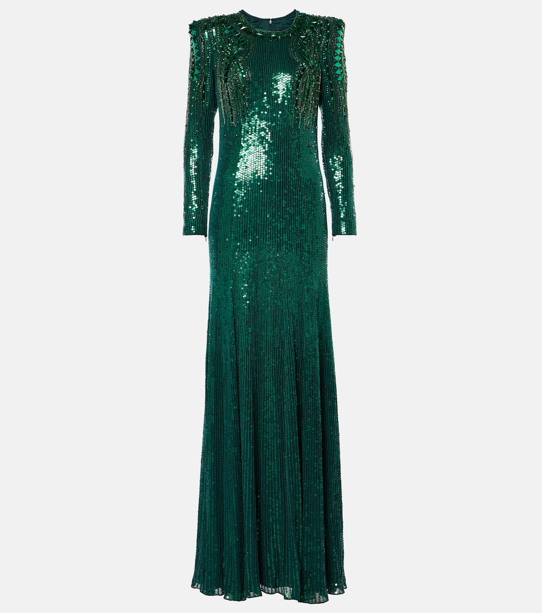 Abito lungo Paloma con paillettes | Jenny Packham