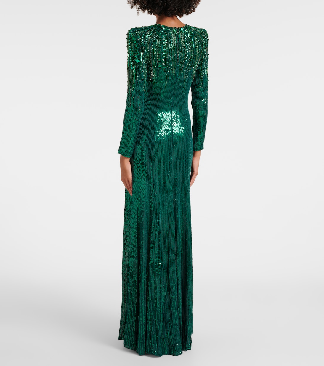 Abito lungo Paloma con paillettes | Jenny Packham