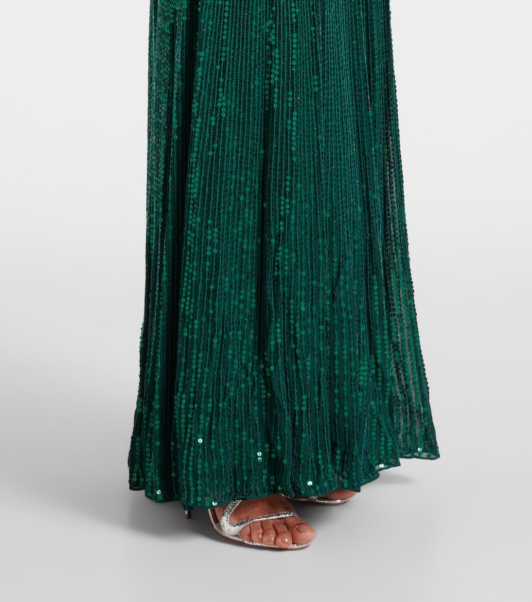 Abito lungo Paloma con paillettes | Jenny Packham